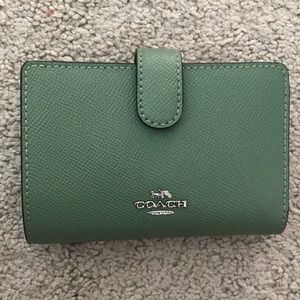 Green coach wallet
